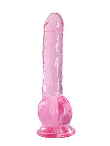 Intergalactic Luminous (Pink), sexy čiré dildo