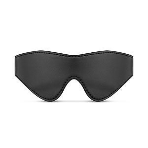 Bedroom Fantasies Faux Leather Blindfold, maska na oči