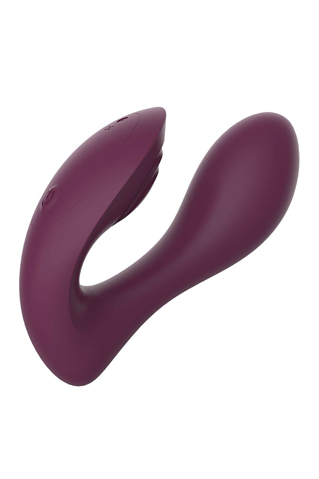 Dream Toys Essentials Ultra Dual Vibe (Purple), dvojitý vibrátor s ovladačem