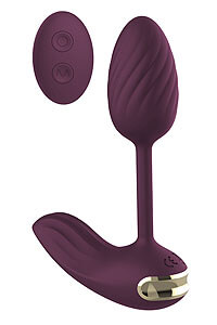 Dream Toys Essentials Wearable Egg Vibe (Purple), vaginální vajíčko