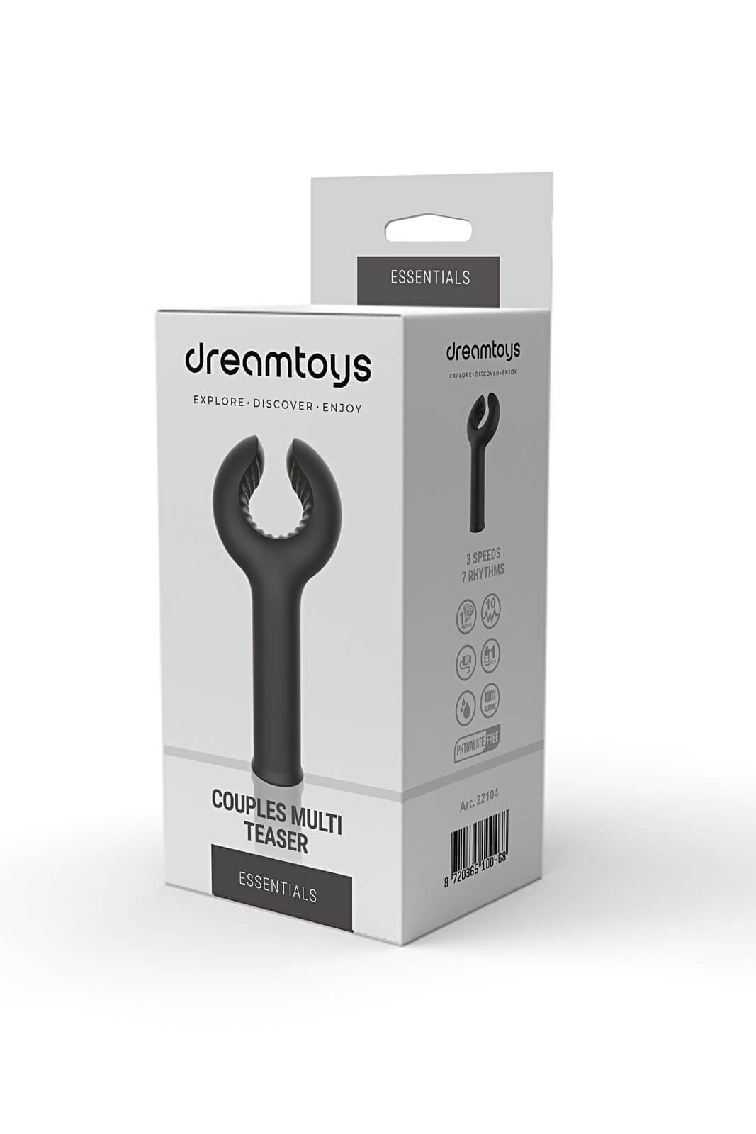 Dream Toys Essentials Couples Multi Teaser, vibrátor pro páry