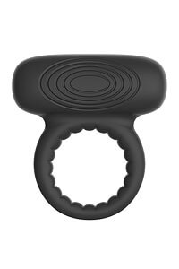 RAMROD Classic Vibe Cockring (Black), vibrační kroužek na penis