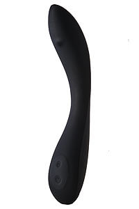 Dream Toys Dark Desires Maxima (Black), vibrátor s G-spot kuličkou