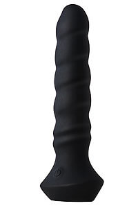 Dream Toys Dark Desires Regina (Black), anální vibrátor