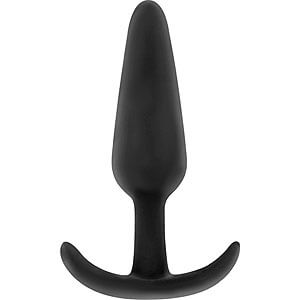 Black and Silver Kael (9,8 cm), silikonový kolík do zadečku