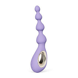 LELO Soraya Beads (Violet Dusk), anální vibrační kuličky