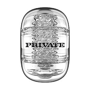 Private Clear Shot Pussy & Mouth, čirý mini masturbátor