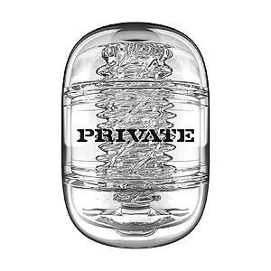 Private Clear Shot Pussy & Mouth, čirý mini masturbátor