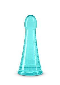 NS Novelties Fantasia Phoenix (Teal), čiré dildo s přísavkou