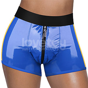 Lovetoy Ingen Chic Strap-on (Blue), unisex strapon boxerky S