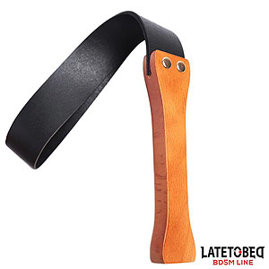 LateToBed Flexible Paddle Wood (51 cm), plácačka na zadek s dřevěným úchopem