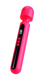 Pink Sunset Wand Vibrator, masážní vibrátor s displejem