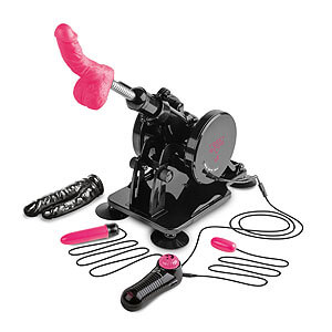 Sex Room Remote Control Thrusting Machine, šukací stroj s příslušenstvím