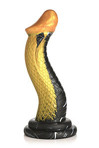 Creature Cocks Golden Mamba, fantasy monster dildo