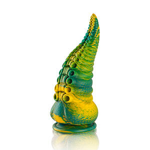 EPIC Cetus Green Tentacle (Small), monster dildo chapadlo