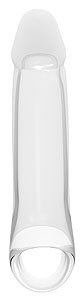 RAMROD Extender Medium 6,6″ (Clear), hladký návlek na penis