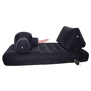 Velvet Luxury Bed, nafukovací šukací stroj pro ženy