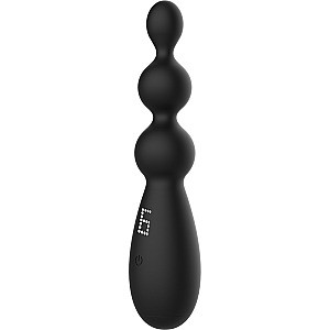 Hidden Desire Extreme Triple Thrill Anal Vibrator (Black), anální vibrátor
