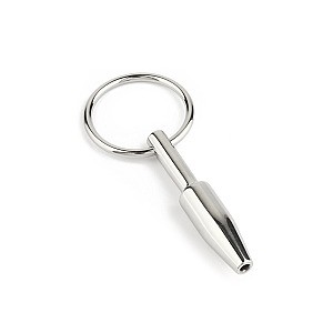 Mr. Steel Mini Fucker Open Plug (9mm), uretrální kolík
