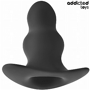 Addicted Toys Hollow Anal Plug Silicone S (7.3 cm), dutá anální zátka