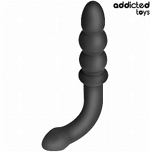 Addicted Toys Double Anal Massager Silicone (16.5 cm), dvojitý anální masér
