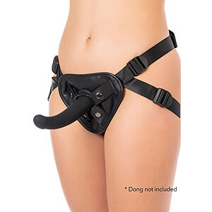 Hidden Desire Back Support Strap-On, opěrný postroj na připínací penis