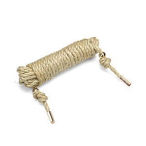 Liebe Seele Natural Shibari Bondage Hemp Rope Jute Rope (5m), přírodní juty lano
