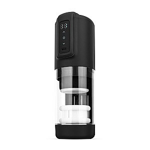 CRUIZR CX10 Thrusting Rotating And Vibrating Masturbator, přirážecí rotační masturbátor