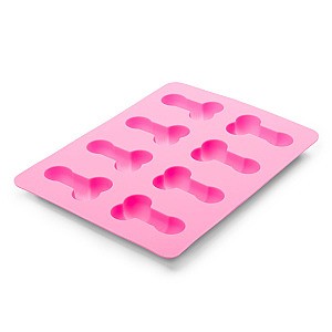 EasyToys Penis Baking Mold/Ice Cube Mold (Pink), forma na pečení nebo led