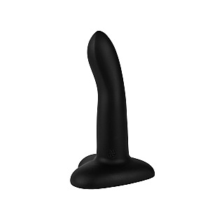 Lola Games Flow Emotional (Black), hladké silikonové dildo