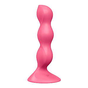 Satisfyer Triple Ball-R (Red), vážené kuličkové dildo
