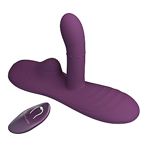 Pretty Love Luka (Purple), vibrační podložka s vibrátorem