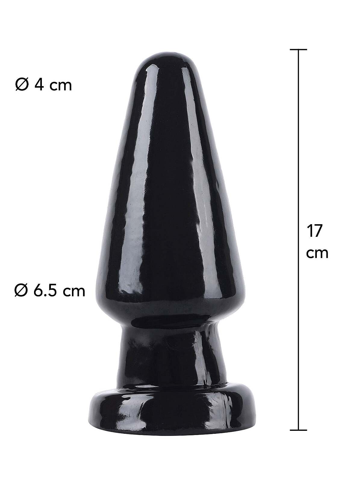 Hidden Desire Extreme Buttplug Cone Head Large (17 cm), anální XXL kolík