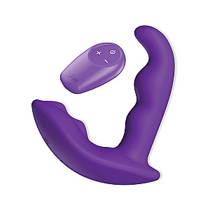 She.E.O Rotating Vibrating Anal Stimulator (Purple), rotační anální stimulátor