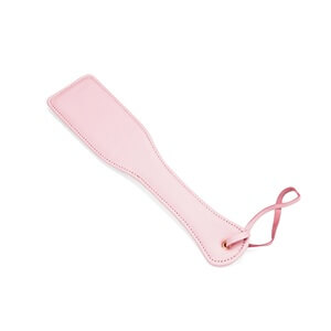 Liebe Seele White & Pink Fairy Dual Leather Paddle, kožená plácačka