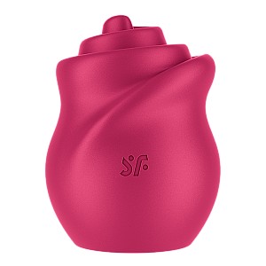 Satisfyer Tongue Twister (Red), vibrátor s jazýčkem