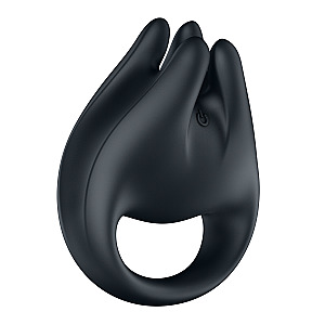 Satisfyer Perfect Pair 1 (Black), multifunkční vibrační kroužek