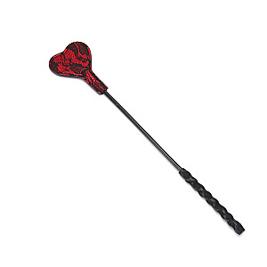 Liebe Seele Victorian Garden Lace Mini Crop Whip, krajkový mini bičík
