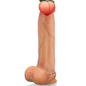 Lola Games Instinct Dildo Raw, realistické dildo s přísavkou