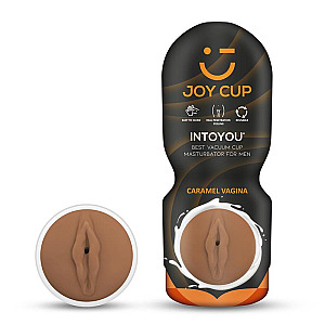 JOY CUP Masturbator Vagina Thrilling Caramel, masturbační vagína