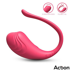 ACTION Luvia Vibrating Egg with Remote Control (Pink), vibrační vajíčko s ovladačem