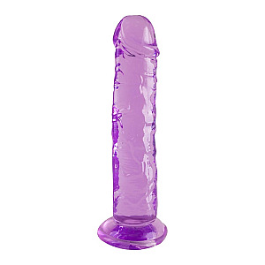 Dream Toys Bubblegum Blast Pretty Betty Purple Classic Jelly 16 cm Dong, flexibilní dildo s přísavkou