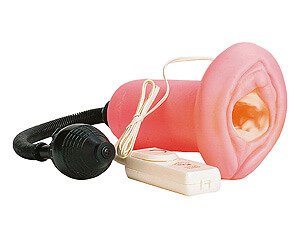 Power Piston, vakuová pumpa a vibrační masturbátor vagina 20 cm