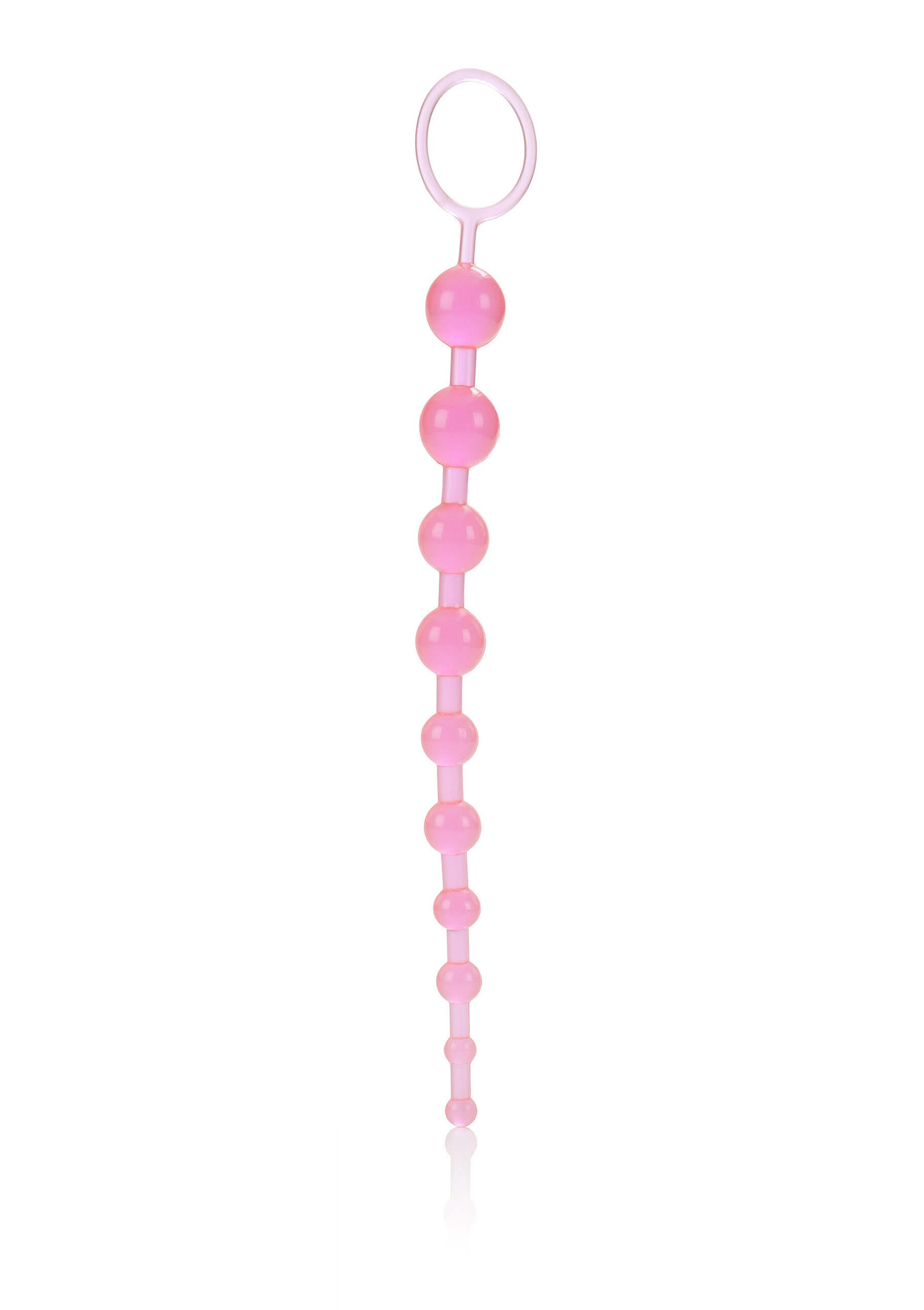 Anal beads X-10 růžové - anální kuličky