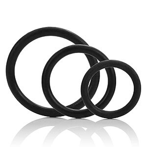 Tri-Rings - erekční kroužky černé