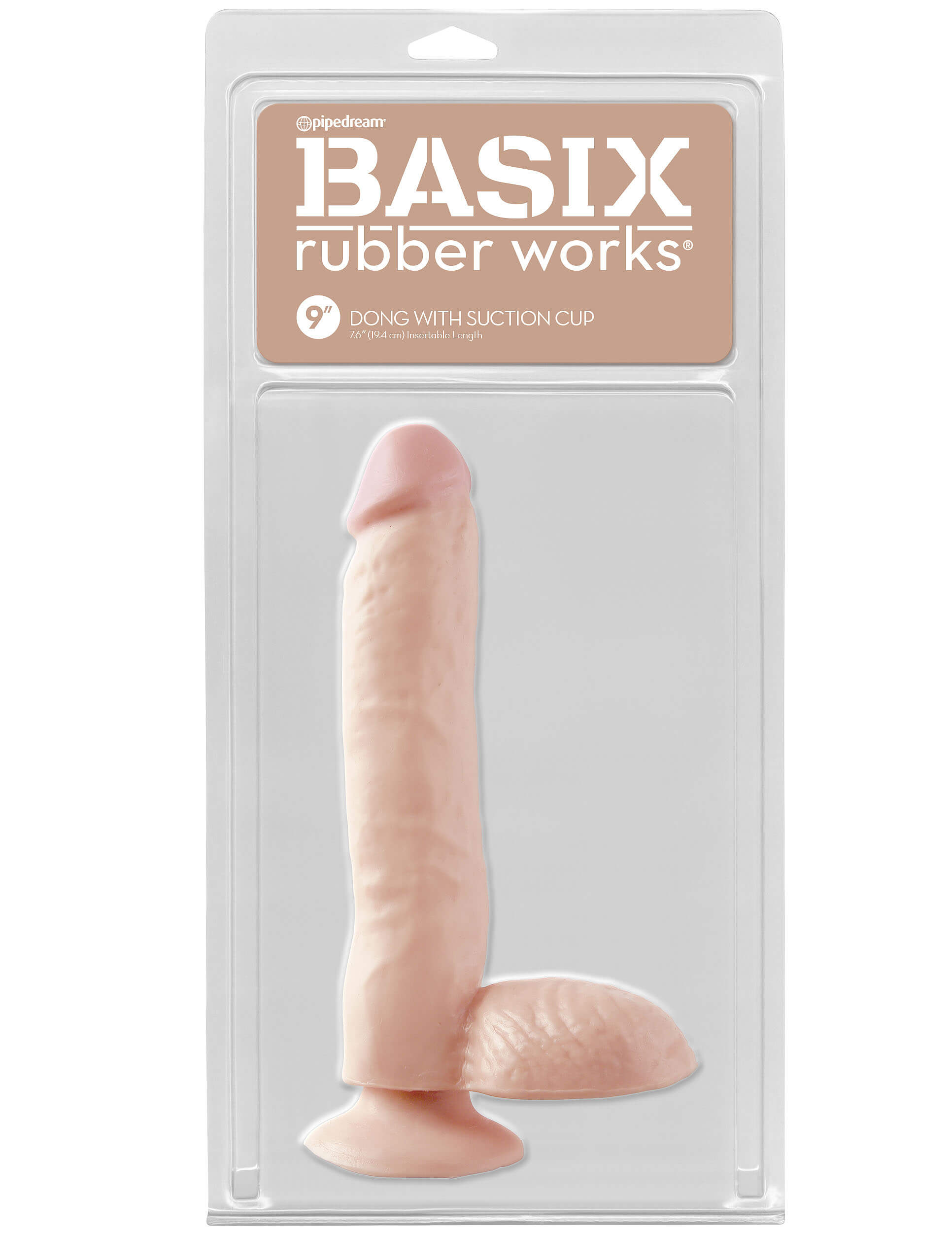 Basix Rubber Works 9 Inch dildo s přísavkou