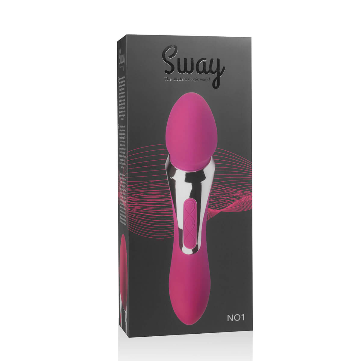 Sway Vibes Wand Vibrator růžový multifunkční vibrátor