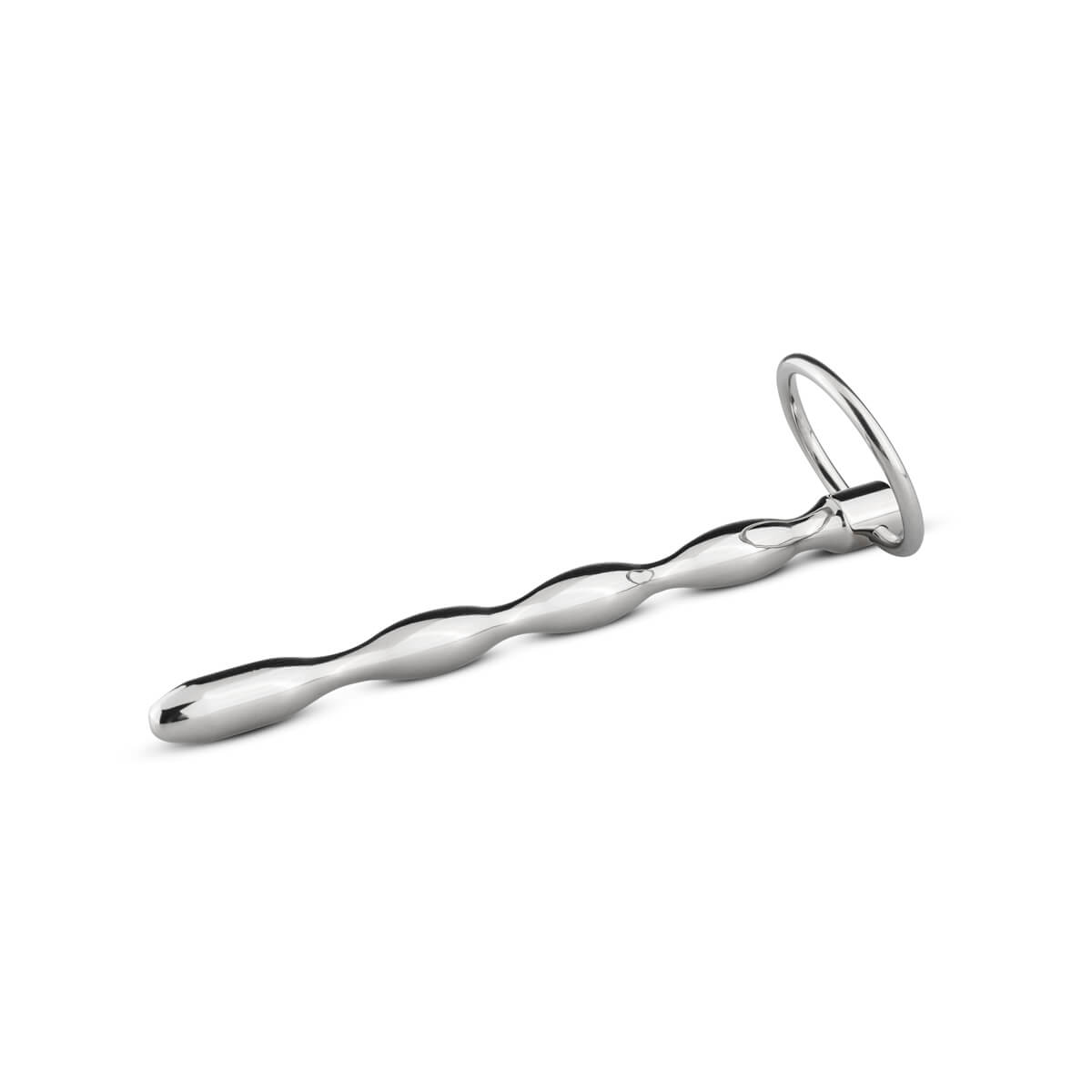 Sinner Gear Solid Metal Dilator With Ring 7 mm - vlnitý kovový dilatátor s kroužkem