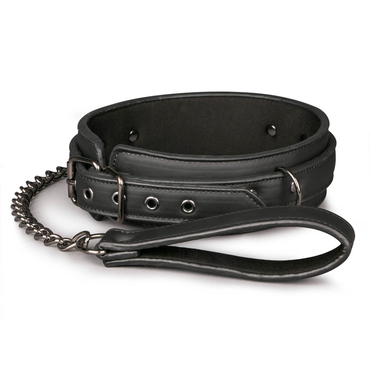 Easytoys Fetish Collection Leather Collar kožený obojek s vodítkem