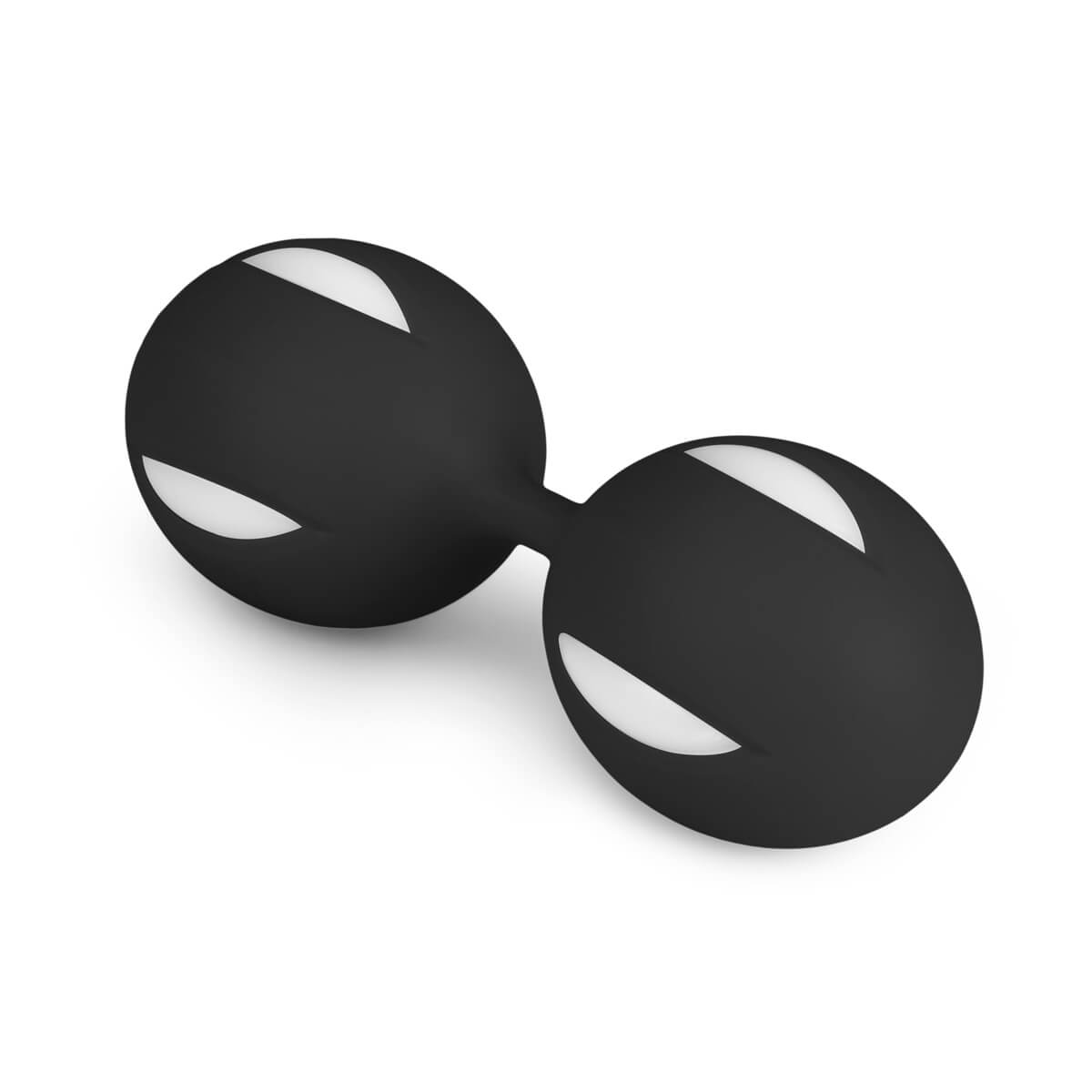 EasyToys Wiggle Duo černé vibrační venušiny kuličky